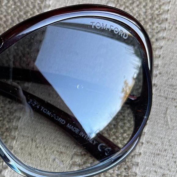 Tom Ford TF 372 Ivanna Havana Brown oversize  Sunglasses main image 9